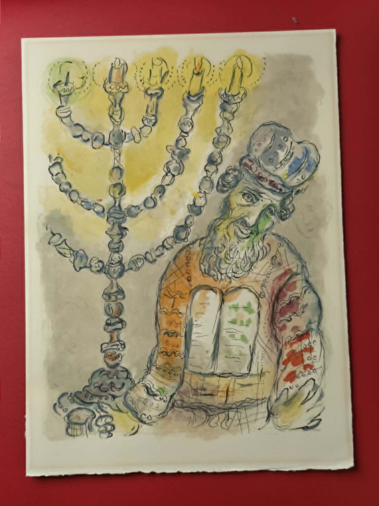 aaron and the seven branched lampstand /story of exodus