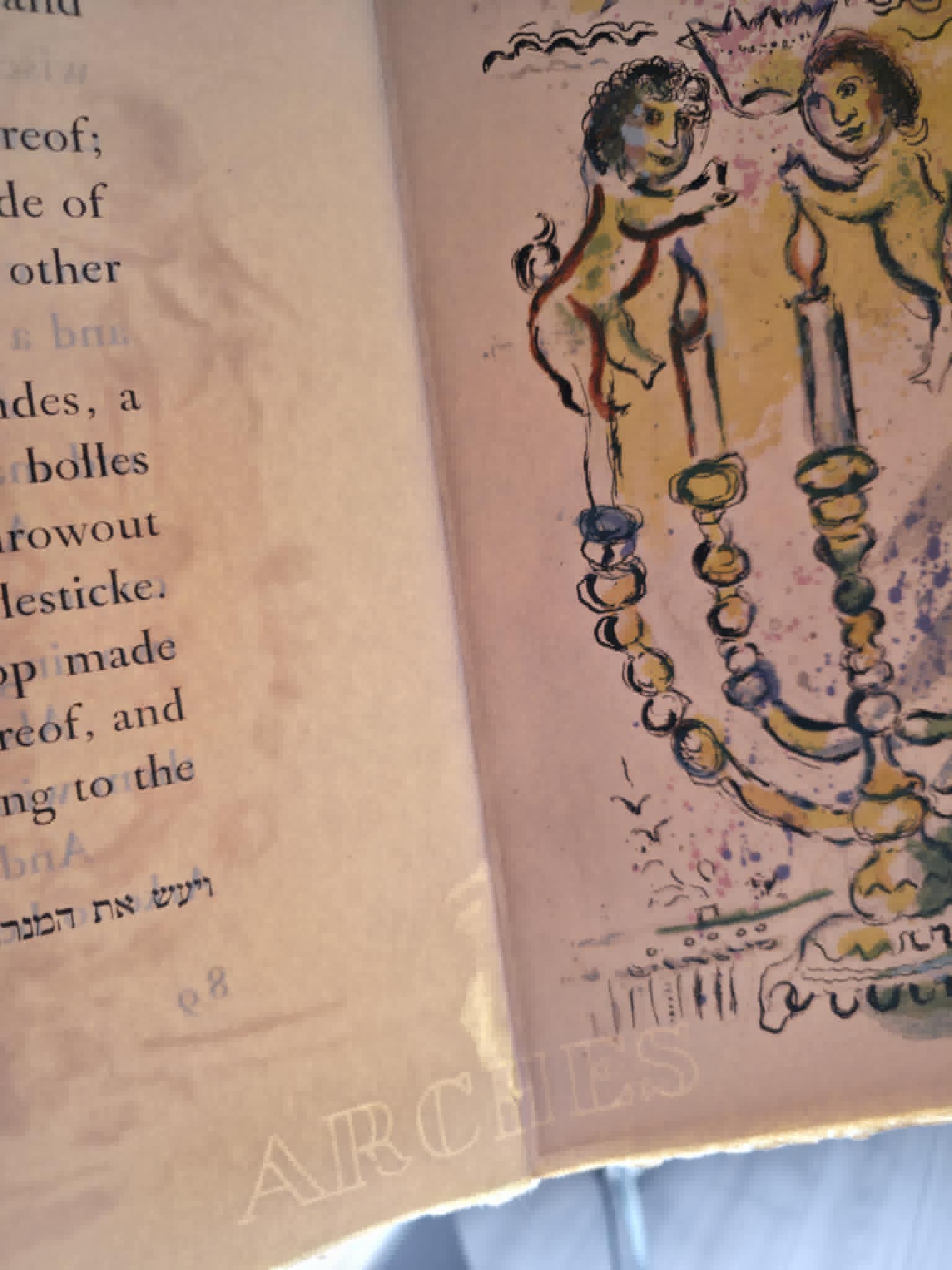 aaron and the seven branched lampstand /story of exodus aaron and the seven branched lampstand /story of exodus