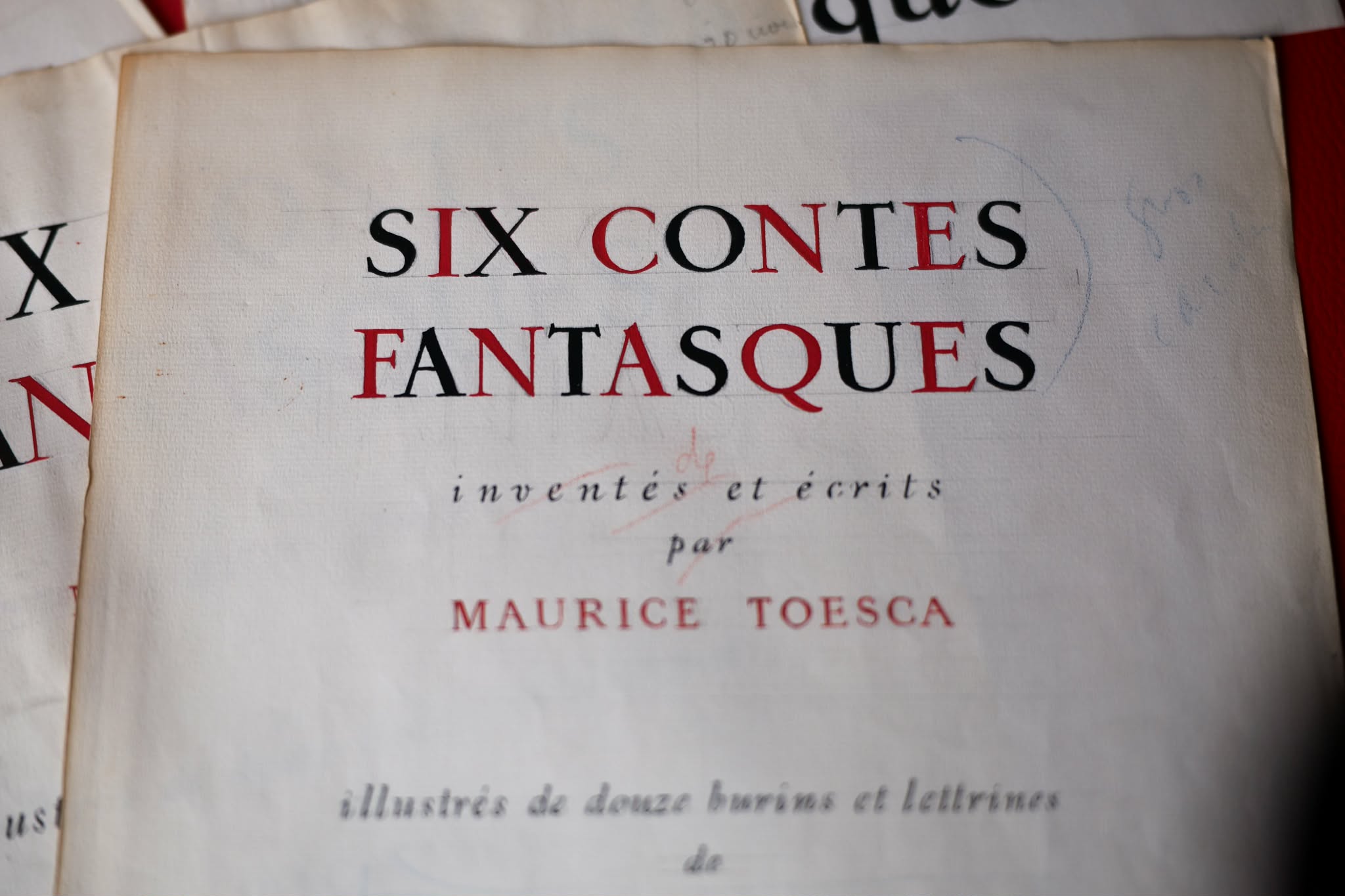 six contes fantasitiques preparatory study six contes fantasitiques preparatory study