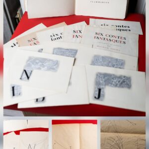 six contes fantasitiques preparatory study