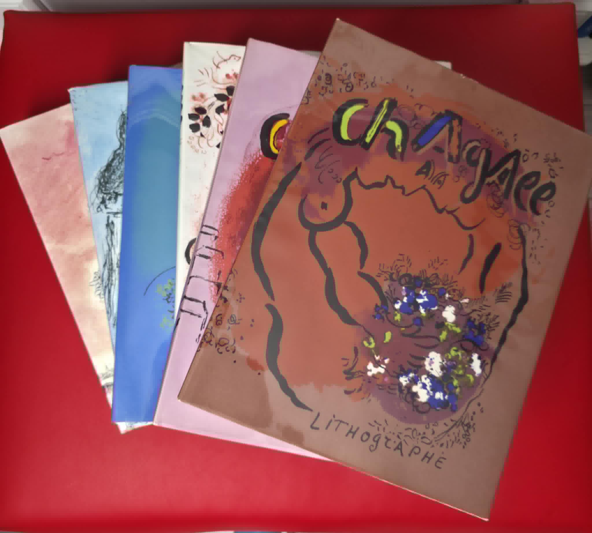 marc chagall/ fernand mourlot chagall lithographe volumes i–vi 1960 1986 marc chagall/ fernand mourlot chagall lithographe volumes i–vi 1960 1986