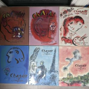marc chagall/ fernand mourlot chagall lithographe volumes i–vi 1960 1986